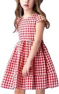 stylish buffalo sleeve dresses for girls - kymidy casual girls' clothing in dresses logo