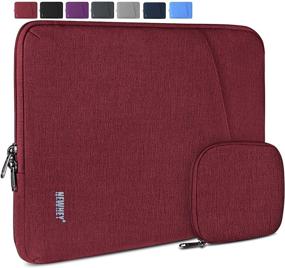 img 4 attached to 13-13.3 Inch Water-Resistant Laptop Sleeve Case for Business, compatible with MacBook Air/Pro 13 Inch Notebook - Protective Tablet and Laptop Sleeve Bag for Men and Women