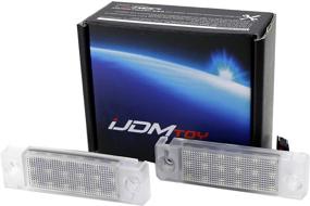 img 3 attached to 🚗 Enhance Your Vehicle's Look with iJDMTOY OEM-Fit 3W Full LED License Plate Light Kit for Toyota 4Runner and Sequoia