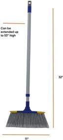 img 3 attached to Long-Lasting Collapsible Broom with Extendable Handle - Perfect for Home, Kitchen, RV, and Travel