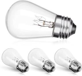 img 4 attached to Addlon Incandescent 💡 Replacement Bulbs Pack of 4