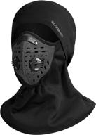 🎿 rockbros men's ski mask balaclava for winter - thermal cold weather mask for cycling logo