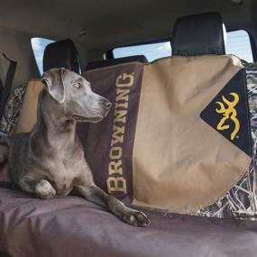 img 2 attached to 🐶 Browning Bench Dog Car Seat Cover