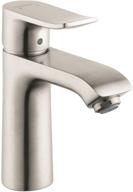 🚰 hansgrohe 1-handle bathroom brushed faucet (model: 31080821) логотип