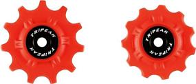 img 4 attached to 🚲 TRiPEAK 11T SRAM/Shimano Ceramic Hybrid Bearing Jockey Wheel Pulley Set - Enhancing Performance for SRAM 10/11-Speed Road/MTB & Shimano 10/11-Speed Road/MTB Cyclocross Gravel Rear Derailleurs