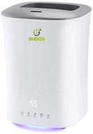 🌬️ bubos 5l top fill cool mist humidifier with essential oil box - ultrasonic large room humidifier with sleep mode, whisper quiet, auto shut off - adjustable mist output - ideal for bedroom, baby room, office logo