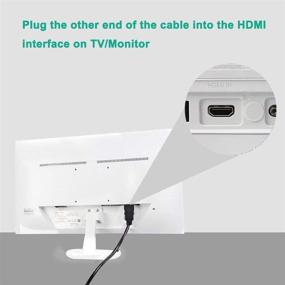 img 1 attached to 🔌 FOINNEX Adapter Converter: The Perfect Solution for Connecting Male HDTV