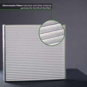img 1 attached to ECOGARD XC36174 Premium Cabin Air Filter for Ford Escape 2013-2020, Focus 2012-2018, Transit Connect 2014-2021, C-Max 2013-2018, GT 2017-2020, Lincoln MKC 2015-2019, Corsair 2020