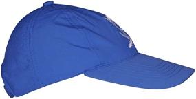 img 1 attached to iQ-UV Boys' 200 Protective Headwear, Navy Blue, One Size