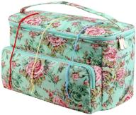 🧶 jozea zippered portable yarn bag - ideal for organizing yarn balls, crochet supplies, and knitting essentials logo