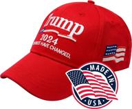 🧢 2024 maga keep america great camo hat - made in usa, adjustable baseball cap for donald trump supporters логотип