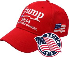 img 3 attached to 🧢 2024 MAGA Keep America Great Camo Hat - Made in USA, Adjustable Baseball Cap for Donald Trump Supporters