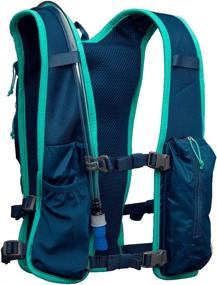 img 2 attached to 🎒 Nathan QuickStart 6L Hydration Vest Pack for Men and Women, Including 1.5L Bladder. One Size Fits Most.