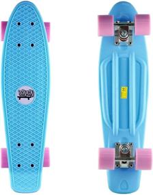 img 4 attached to 🛹 DINBIN Complete Skateboards: The Perfect Choice for Beginner and Professional Skaters