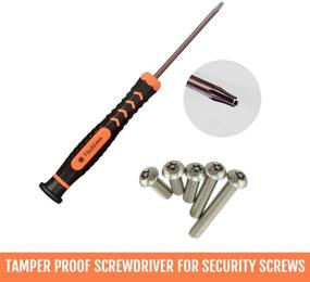img 2 attached to 🛠️ TECKMAN TR9 Torx Security Screwdriver Kit for PS4: Quick and Efficient Cleaning, Repair, and Dust Removal Solution for Sony Playstation 4 Main and Controller Tear Down
