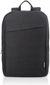 img 2 attached to 🎒 Lenovo B210 Laptop Backpack - 15.6-Inch for Men or Women, Durable, Water-Repellent, Lightweight, Clean Design, Sleek and Casual for Travel, Business or College, GX40Q17225, Black