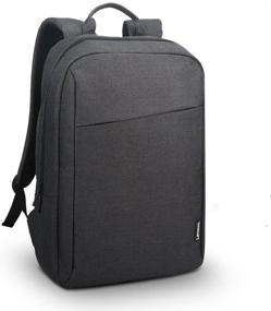 img 1 attached to 🎒 Lenovo B210 Laptop Backpack - 15.6-Inch for Men or Women, Durable, Water-Repellent, Lightweight, Clean Design, Sleek and Casual for Travel, Business or College, GX40Q17225, Black