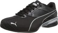 puma tazon men's shoes in black (model 1898730003) логотип