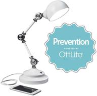 💡 ottlite led pharmacy desk lamp with usb charging - backed by the good housekeeping seal - promotes prevention логотип