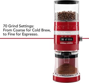 img 2 attached to ☕️ KitchenAid KCG8433ER Empire Red Burr Coffee Grinder, 10 oz: A Perfect Addition to Your Kitchen Gadgets!