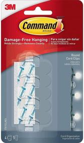 img 2 attached to 🔌 Command Cord Clips: Organize and Manage Your Cords with 4 Clips and 5 Strips