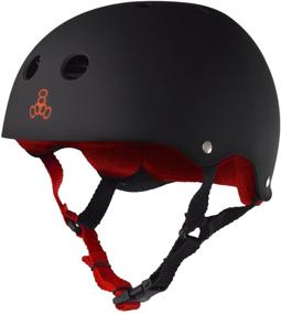 img 4 attached to 🛹 Triple Eight Sweatsaver Liner Helmet: Ultimate Protection for Skateboarding and Roller Skating - Perfect Fit for Adults and Teens