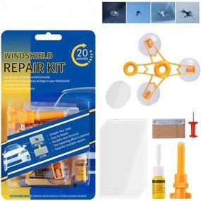 img 4 attached to 🔧 GEVO Windshield Crack Repair: Advanced DIY Glass Repair Kit with Pressure Syringes for Car Windshield Chips, Scratch, and Long line Cracks (Up to 0.98 Feet Length)