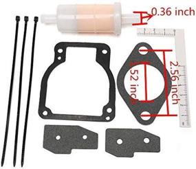img 3 attached to 🛠️ Набор карбюраторов 1395-8236354 для лодочного мотора Sierra Mercury Mariner - 3 штуки в упаковке