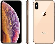 renewed apple iphone xs us version in gold, 64gb with at&t logo