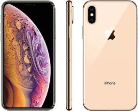 img 4 attached to Renewed Apple iPhone XS US Version in Gold, 64GB with AT&T