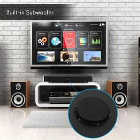 img 1 attached to 🎵 Pyle PSBV830HDBT: Премиум домашние кинотеатры колонок и ТВ звуковой планки с Bluetooth - Беспроводная улучшенная звуковая платформа.