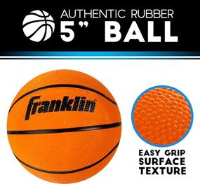 img 2 attached to 🏀 Upgrade & Replace Your Franklin Sports Over The Door Mini Hoop Basketball with Convenient Replacements