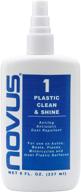 🧼 novus 7020 plastic cleaner &amp; shiner, 8oz bottle logo