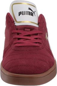 img 3 attached to PUMA Mens Astro Sneaker Cordovan White Teamgold Men's Shoes