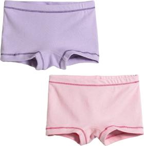 img 3 attached to 🩲 City Threads Girls' Boyshorts Underwear Bloomers - 2-Pack, Playful and Comfortable, Made in USA