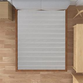 img 1 attached to Mayton Heavy-Duty Twin Bunkie Board/Slats with Covered Beige Finish for Standard Mattress Support