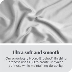 img 2 attached to 🛏️ Pleated Queen Bed Skirt by Bare Home - 15-Inch Tailored Drop - Easy Fit for Queen Beds - Center &amp; Corner Pleats - Queen Size, White