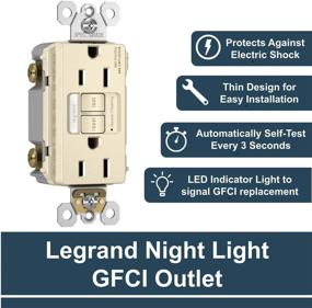 img 3 attached to Legrand 1597NTLTRLACCD4 Combination Tamper Resistant Self Test