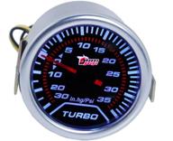 esupport 2 inch 52mm car motor universal turbo boost gauge meter smoke tint lens led logo