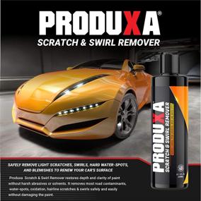 img 2 attached to 💎 PRODUXA Scratch &amp; Swirl Remover - Premium Car Polish, Repair Oxidation, Paint Scratches, Swirl Marks, Water Spots, Restore Shine - 8 oz Bottle