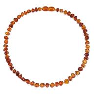cognac baltic amber necklace - 📿 14 inches | 100% certified authentic baltic amber logo