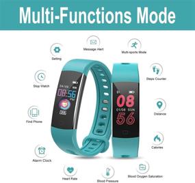 img 2 attached to moreFit Kids Fitness Tracker: Waterproof Watch with Heart Rate Monitor, 4 Sport Modes & Sleep Monitor – Perfect Gift with Call and SMS Reminder!