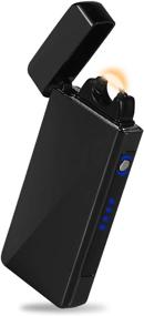 img 4 attached to 🔥 USB Rechargeable Windproof Electric Plasma Lighter - Big Arc Lighter Magic Flame (Black)