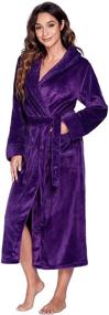 img 2 attached to Luxilooks Lightweight Bathrobe Sleepwear Loungewear