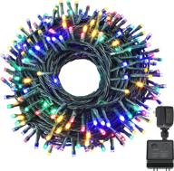 🎄 115ft 300 led ul certified multi color fairy lights - perfect for xmas tree, wedding, patio, garden & holiday decoration логотип