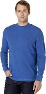 👕 men's long sleeve crew neck solid thermal shirt by u.s. polo assn. logo