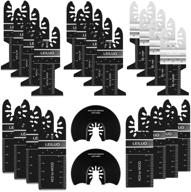 🔧 leiluo 24 pc multitool blades for wood metal plastics - oscillating saw blades compatible with dewalt, bosch, milwaukee, craftsman, dremel, rockwell, fein, porter-cable, chicago, ridgid, makita, ryobi logo