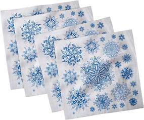 img 1 attached to ❄️ Lunarable Snowflake Symmetrical Décor: Inspiring and Decorative