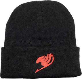 img 1 attached to YYJC-Online Embroidery Guild Logo Beanie Hat – One Size Fits Most Black: Classic Fashion Accessory with Exquisite Logo Embroidery