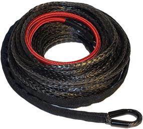 img 4 attached to 🏋️ Лесенка 6000 фунтов Синтетический лебединый трос UHMWPE 3/16" x 50' | Лебедка для квадроцикла 5 мм x 15 м